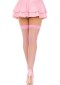 Leg Avenue 9011 Classic Fishnet Thigh Highs – Pink Nylon Stockings