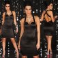 Sexy glamour sheath dress black UK 10