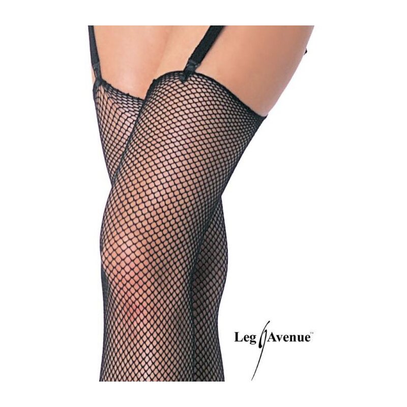 Leg Avenue women's nylon stockings fishnet black, 6,95 Leg Avenue women's nylon stockings fishnet black, 6,95